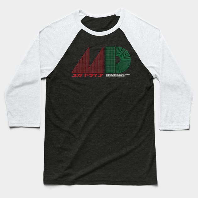 Mega Drive Japanese - Inspired by Japanese Sega Mega Drive - Genesis Baseball T-Shirt by RevLevel